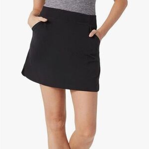 32 Degrees Cool Woven Athletic Skort (Black) - Small